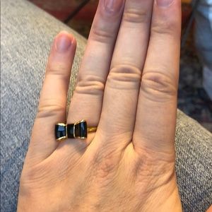 Kate Spade bow ring, size 6
